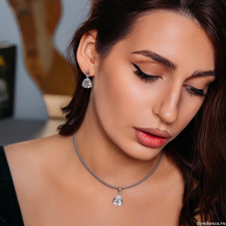 Серьги Fiore Luna, Crystal